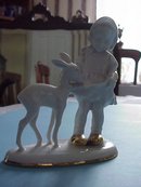 BEAUTIFUL ANTIQUE BAVARIAN FIGURINE