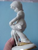 BEAUTIFUL ANTIQUE BAVARIAN FIGURINE