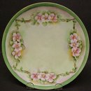 ANTIQUE HAND PAINTED PLATE - SILESIA