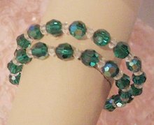 Beautiful 1940's-50's Crystal BRACELET