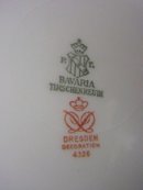 SHABBY CHIC DRESDEN LARGE PLATE