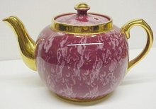 ANTIQUE BURSLEM SUDLOW'S TEAPOT