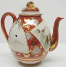 OLD KUTANI - SATSUMA STYLE TEAPOT