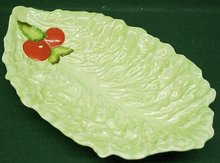 CARLTON WARE DISH - CABBAGE LEAF /TOMATO