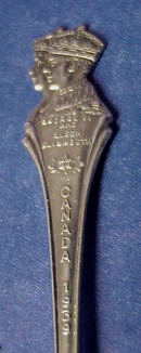 1939 Sterling Royalty Souvenir Spoon