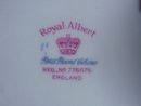 PRETTY ROYAL ALBERT DISH - PETIT POINT