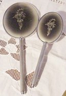 DECO MIRROR AND BRUSH