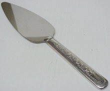 ANTIQUE SILVER PLATED CAKE SERVER