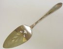 BEAUTIFUL ANTIQUE CAKE SERVER - TINY ROSES