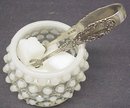 VICTORIAN EMBOSSED STERLING SUGAR TONGS