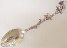 FANTASTIC FIGURAL STERLING SPOON