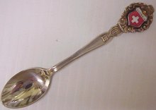 VINTAGE SOUVENIR SPOON - SCHWEIZ