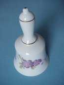 SHABBY CHIC COALPORT DINNER BELL