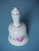 SHABBY CHIC COALPORT DINNER BELL