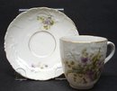 DEMITASSE CHOCOLATE CUP & SAUCER