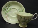 Royal Albert China CUP & SAUCER-SNOWDROPS