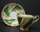 ROYAL STAFFORD CUP&SAUCER GOLD GILT
