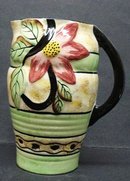 PRETTY LARGE ART DECO JUG