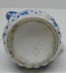 LOVELY SMALL JUG - BLUE FLEUR-DE-LISE