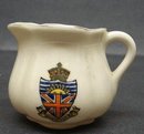 CARLTON CHINA CRESTWARE FIGURAL JUG
