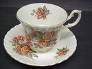 SHABBY ROSES ROYAL ALBERT CUP and SAUCER