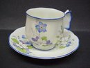RARE - BUTTERFLY HANDLE - CUP and SAUCER
