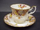 ROYAL ALBERT CUP and SAUCER - LENORA