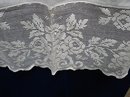 VICTORIAN WHITE TABLECLOTH - WIDE LACE