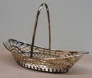 VICTORIAN SILVER - HANDLED BASKET