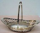 VICTORIAN SILVER - HANDLED BASKET