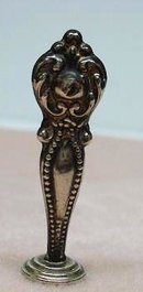 WAX SEAL MONOGRAM E STERLING SMALL