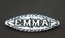 VICTORIAN STERLING BROOCH - EMMA