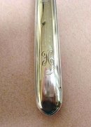 BIRKS STERLING SHOEHORN MONOGRAM - H