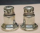 STERLING ART DECO SALT & PEPPER