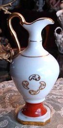 SHABBY CHIC ROSES LIMOGES EWER