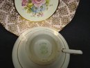 COTTAGE CHIC - GOLD GILT - CUP and SAUCER