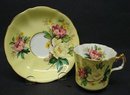 COTTAGE CHIC - ROSES - CUP and SAUCER