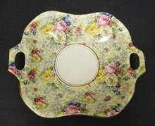 ROYAL ALBERT OPEN HANDLE DISH - CHINTZ