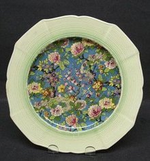 SHABBY CHIC - HANLEY - CHINTZ PLATE