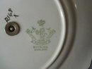 1930's DECO CAKE PLATE with SILVER POST