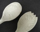 MINTON 18th CENT. SALT GLAZE SALAD SET
