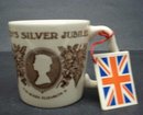 ROYALTY MUG - SILVER JUBILEE 1952-1977