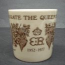 ROYALTY MUG - SILVER JUBILEE 1952-1977