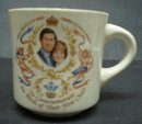 Royalty MUG-DIANA & CHARLES 1st CHILD