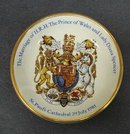 Royalty MARRIAGE SOUVENIR TINY DISH 1981