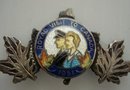 STERLING BROOCH-ROYAL VISIT TO CANADA