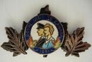 STERLING BROOCH-ROYAL VISIT TO CANADA