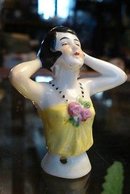 STUNNING ANTIQUE PIN CUSHION DOLL #16