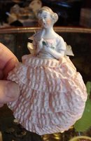 POWDER PUFF PIN CUSHION DOLL #18