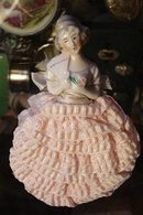POWDER PUFF PIN CUSHION DOLL #18